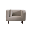 Upholstered Square Armchair | Dema Le Foglie | Italianfurniture.com