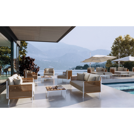 Natural Weaving Outdoor Set | Dema Lido | Italianfurniture.com