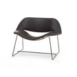 Leather Cut-Out Armchair | Dema Lips | Italianfurniture.com