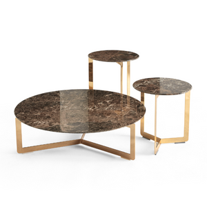 Round Modern Side Table | Dema Malibù | Italianfurniture.com