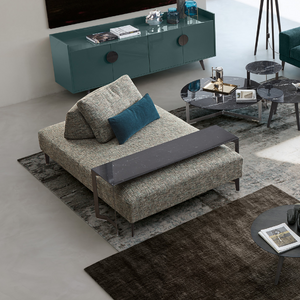 Rectangular Fabric Ottoman M | Dema Nelson | ItalianFurniture.com