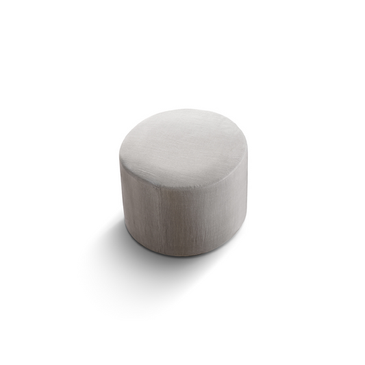 Round Minimalist Pouf | Dema Simple | Italianfurnture.com