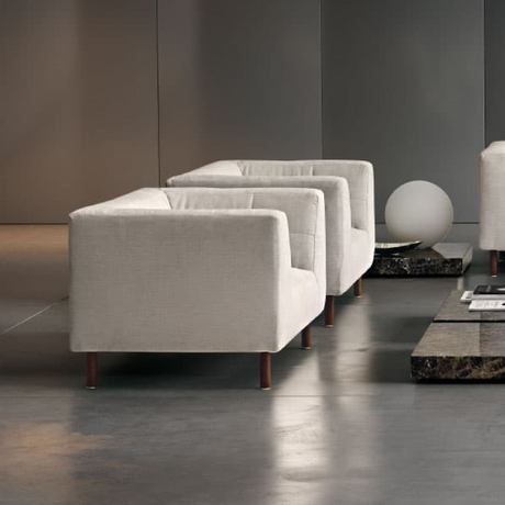 Grid-Tufted Armchair | Dema Scacco | Italianfurniture.com