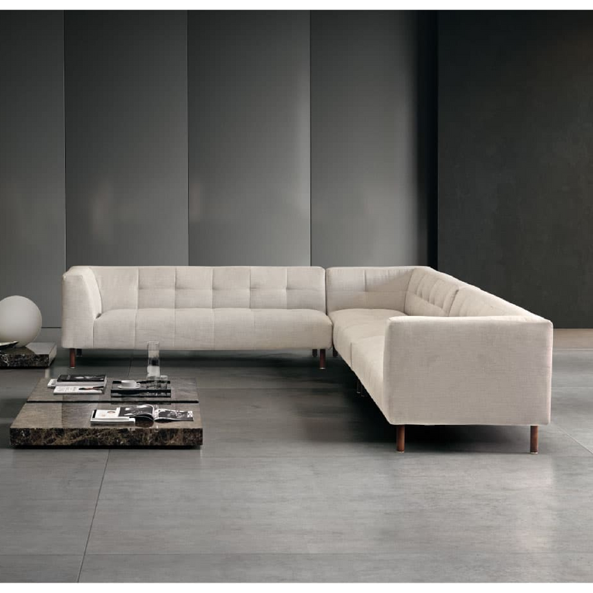 Grid-Tufted Modular Sofa | Dema Scacco