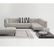 Grid-Tufted L-Shaped Modular Sofa | Dema Scacco | Italianfurniture.com