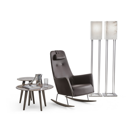 High-Back Modern Rocking Chair | Dema Valentina | Woodfurniture.com