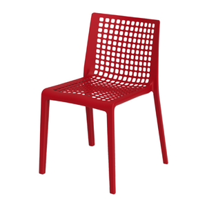 Perforated Stackable Outdoor Dining Chair | Desalto 288 | Italianfurniture.com