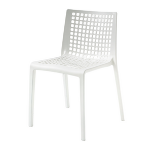 Perforated Stackable Outdoor Dining Chair | Desalto 288 | Italianfurniture.com