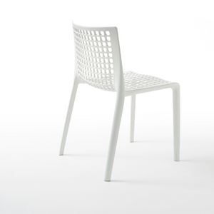 Perforated Stackable Outdoor Dining Chair | Desalto 288 | Italianfurniture.com