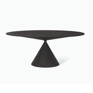 Conical Base Wood Dining Table | Desalto Clay | Italianfurniture.com