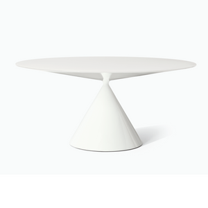 Conical Base Wood Dining Table | Desalto Clay | Italianfurniture.com