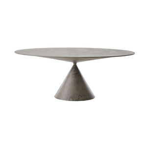 Conical Base Wood Dining Table | Desalto Clay | Italianfurniture.com