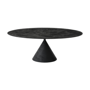 Conical Base Wood Dining Table | Desalto Clay | Italianfurniture.com