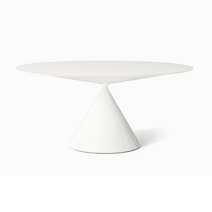 Conical Base Table with Lazy Susan | Desalto Clay