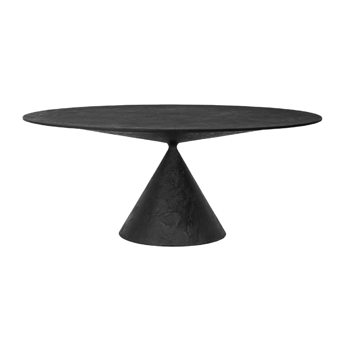 Conical Base Concrete Dining Table | Desalto Clay | Italianfurniture.com