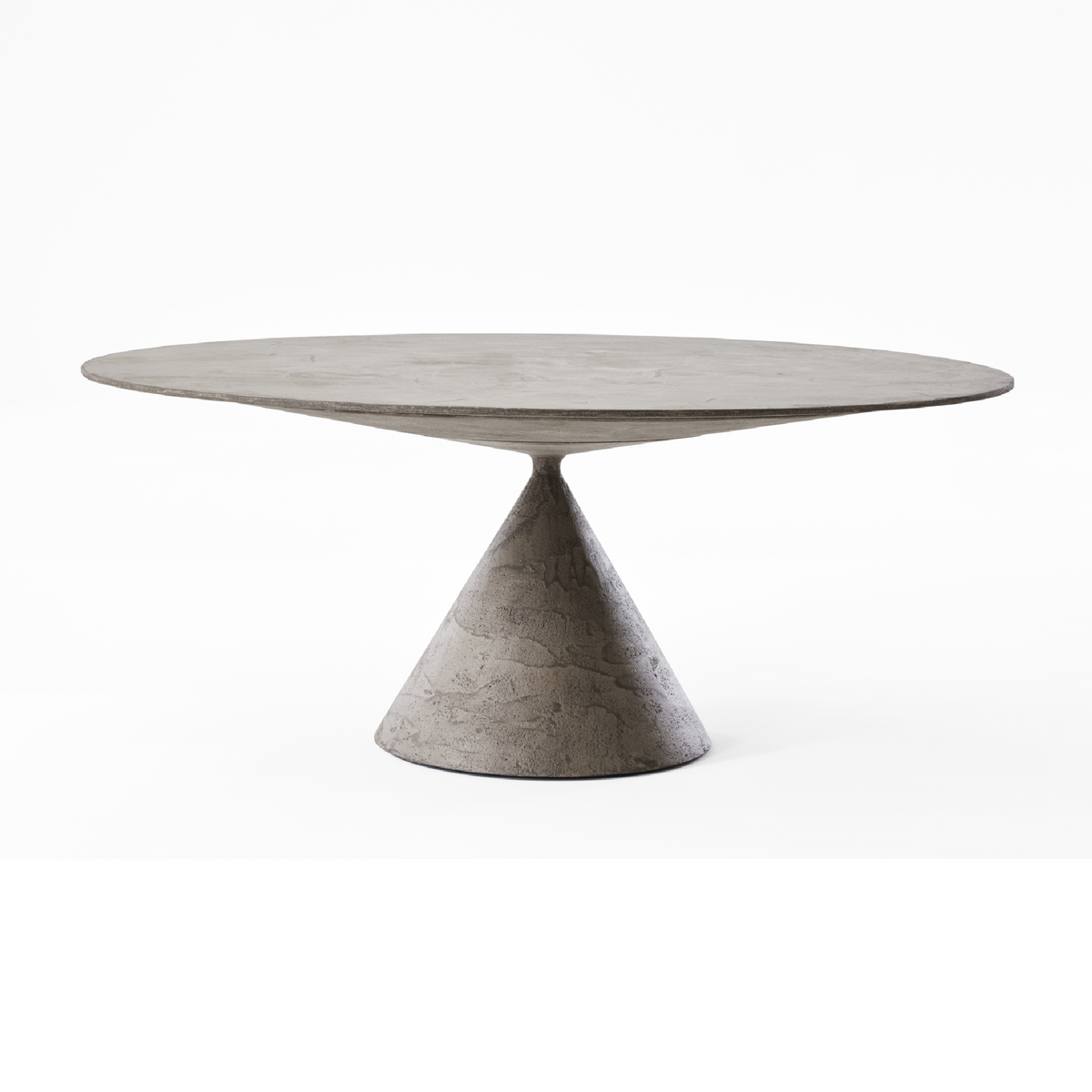 Conical Base Marble Dining Table | Desalto Clay | Italian Furniture ...