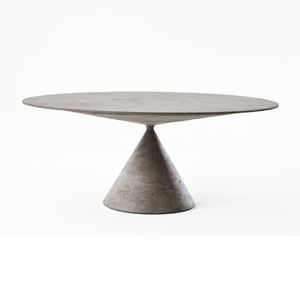 Conical Base Wood Dining Table | Desalto Clay | Italianfurniture.com