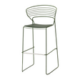 Ergonomic Stackable Outdoor Barstool | Desalto Koki | Italianfurniture.com