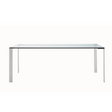 Contemporary Glass Top High Table | Desalto Liko Glass | Italianfurniture.com