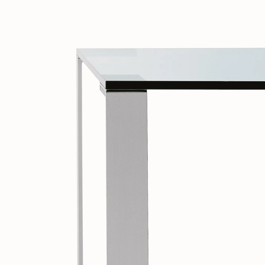 Contemporary Glass Top High Table | Desalto Liko Glass | Italianfurniture.com