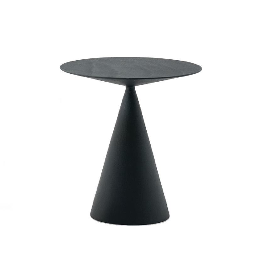 Sleek Round Side Table | Desalto Micro Clay | Italianfurniture.com