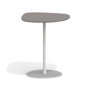 Ceramic Top Pedestal Side Table | Desalto Mixit | Italianfurniture.com