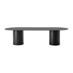 Cylindrical Base Dining Table | Desalto MM8 | Italianfurniture.com