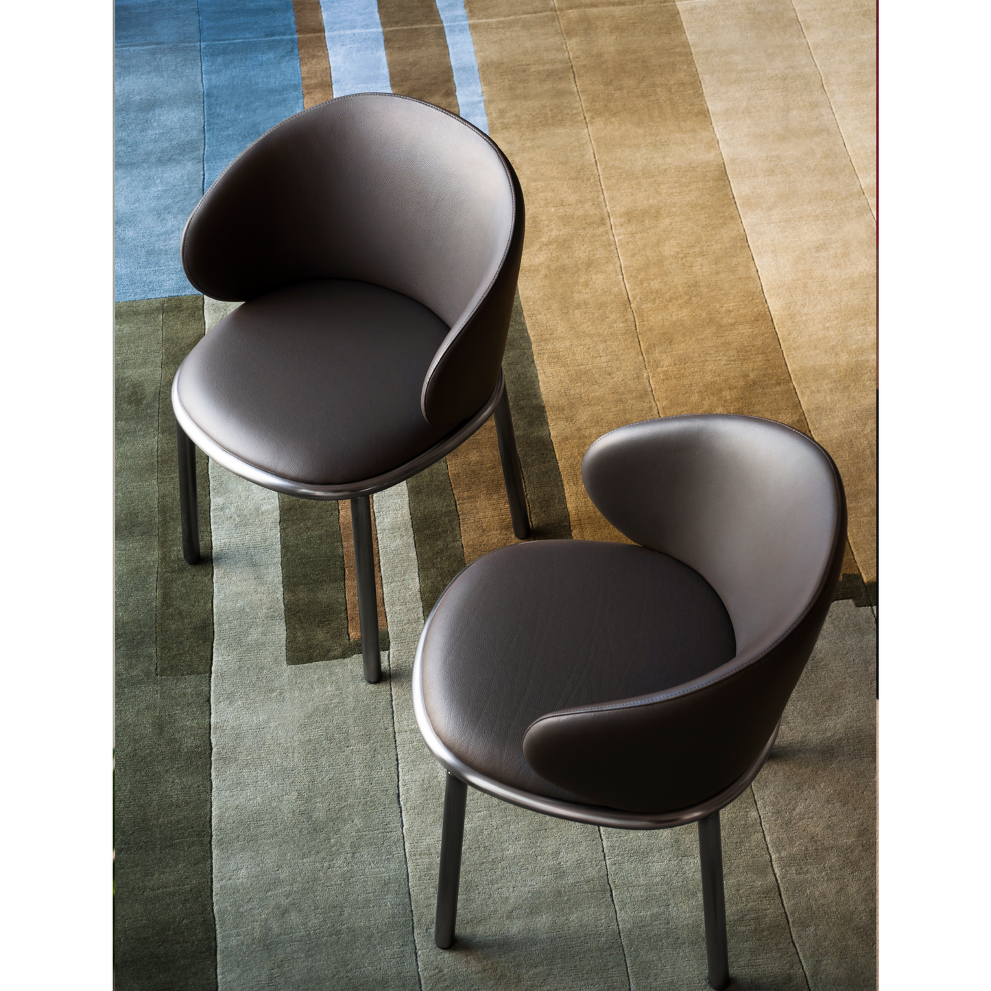 Contemporary Upholstered Chair | Desalto Mun | Italianfurniture.com