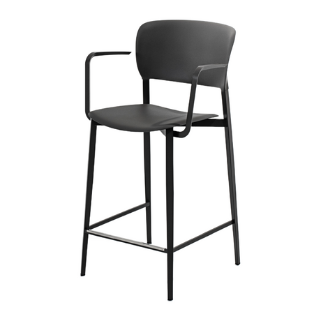 Steel Framed Stackable Barstool | Desalto Ply | Italianfurniture.com