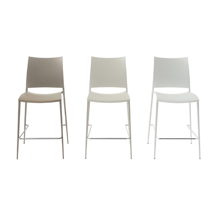 Modern Minimalist Counter Stool | Desalto Sand | Italianfurniture.com