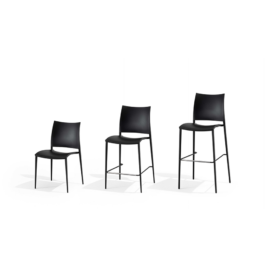 Modern Minimalist Counter Stool | Desalto Sand | Italianfurniture.com