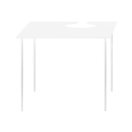 Cut-Out Metal Side Table | Desalto Softer than Steel | Italianfurniture.com