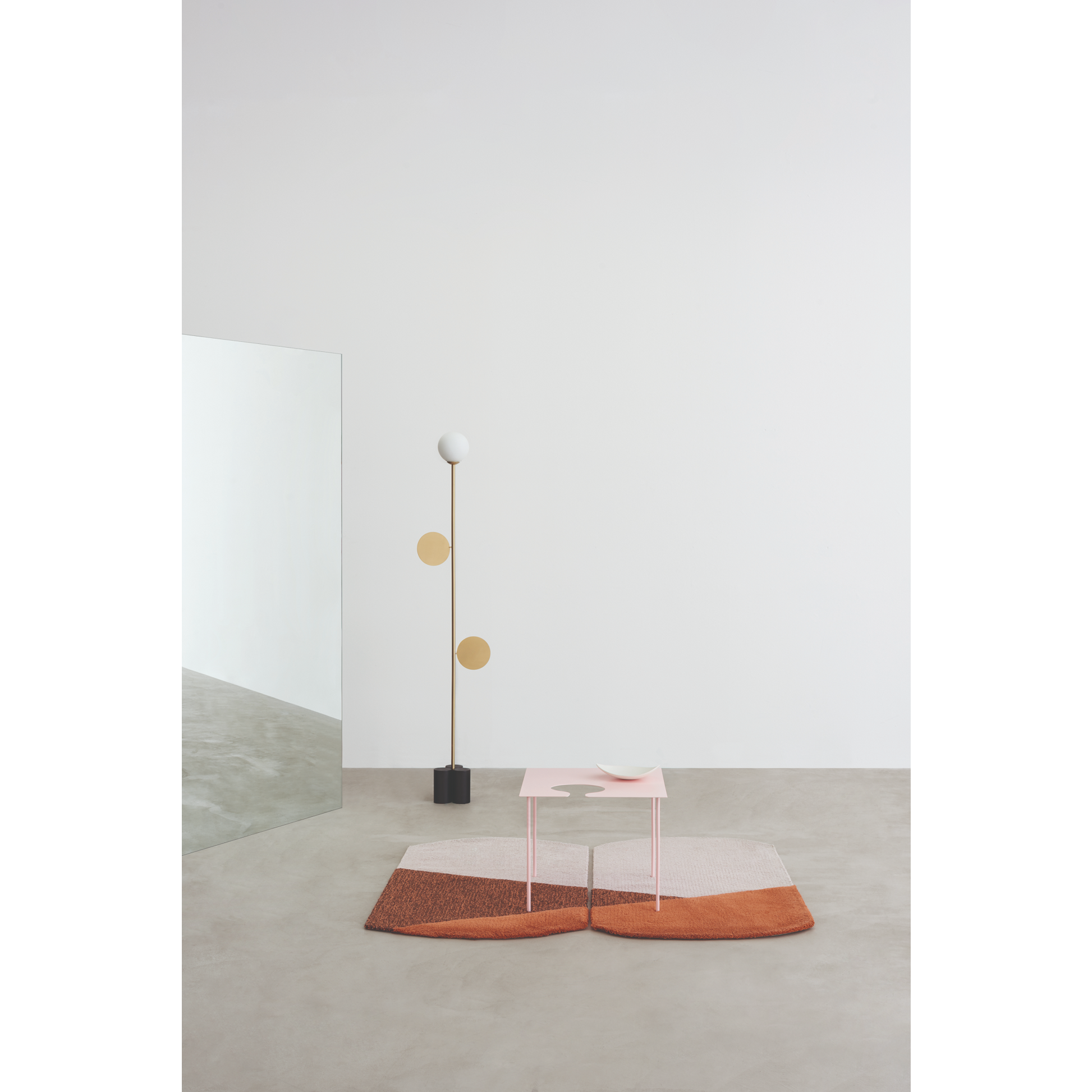 Cut-Out Metal Side Table | Desalto Softer than Steel | Italianfurniture.com