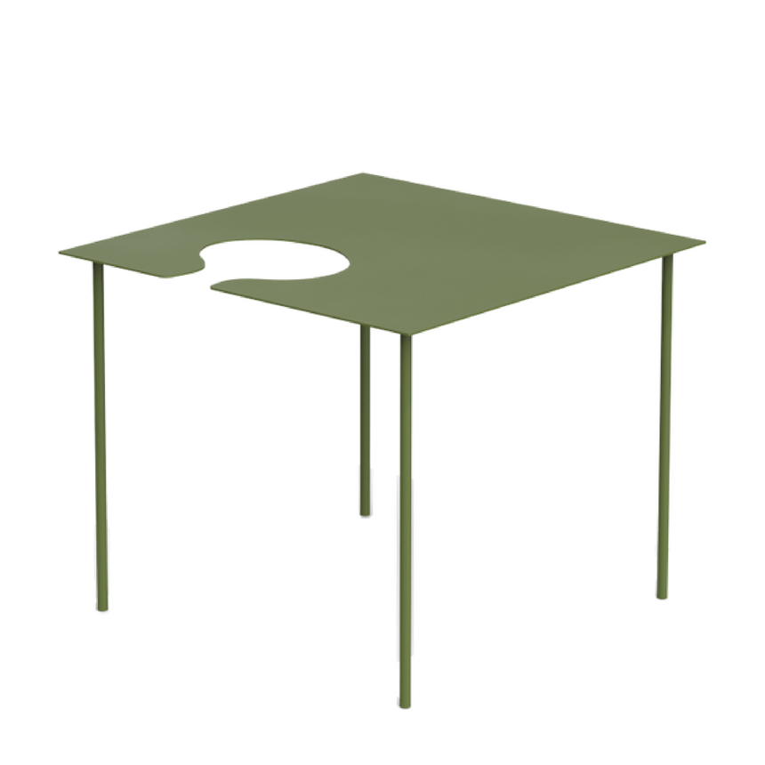 Cut-Out Metal Coffee Table | Desalto Softer than Steel | Italianfurniture.com