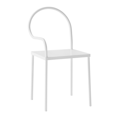 Metal Tube Frame Dining Chair | Desalto Softer than Steel | Italianfurniture.com