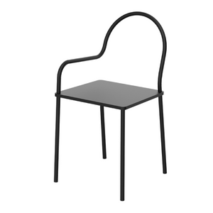 Metal Tube Frame Dining Chair | Desalto Softer than Steel | Italianfurniture.com