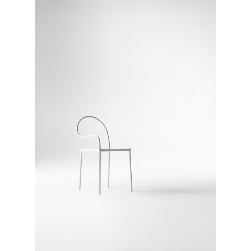 Metal Tube Frame Dining Chair | Desalto Softer than Steel | Italianfurniture.com