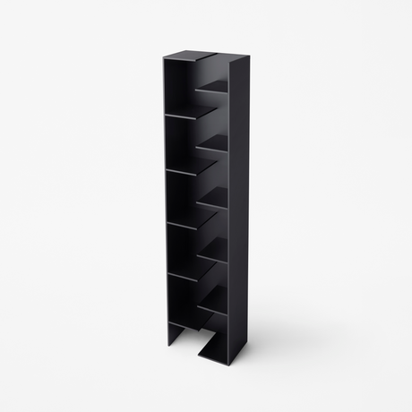 Lacquer Staggered Bookcase | Desalto Step | Italianfurniture.com