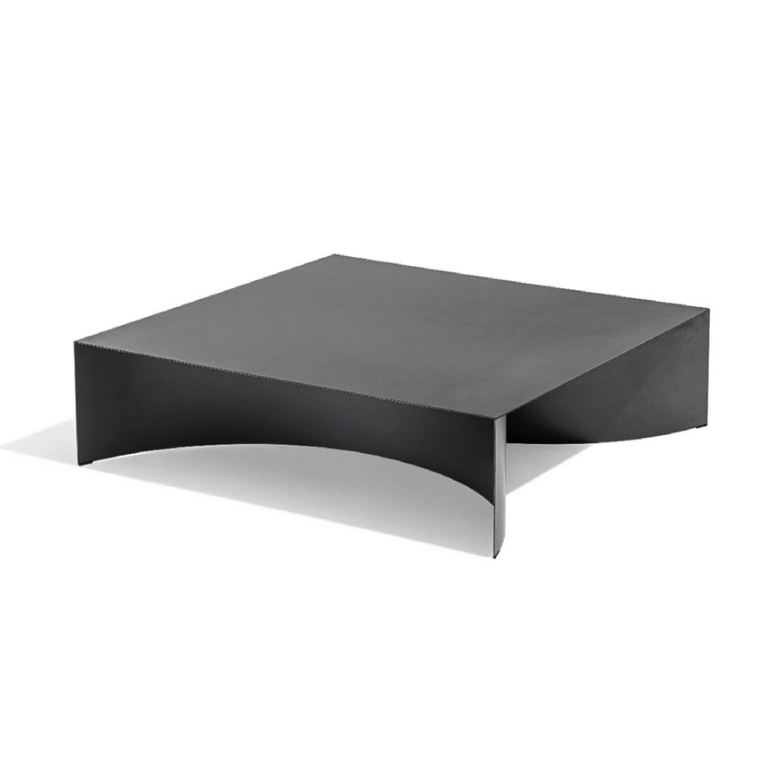 Carved Out Steel Coffee Table | Desalto Void | Italianfurniture.com