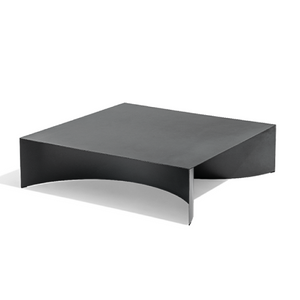 Carved Out Steel Coffee Table | Desalto Void | Italianfurniture.com