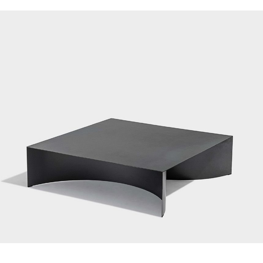 Carved Out Steel Coffee Table | Desalto Void | Italianfurniture.com