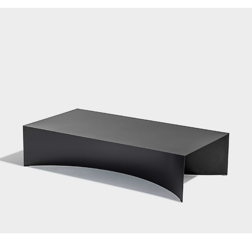 Carved Out Steel Coffee Table | Desalto Void | Italianfurniture.com