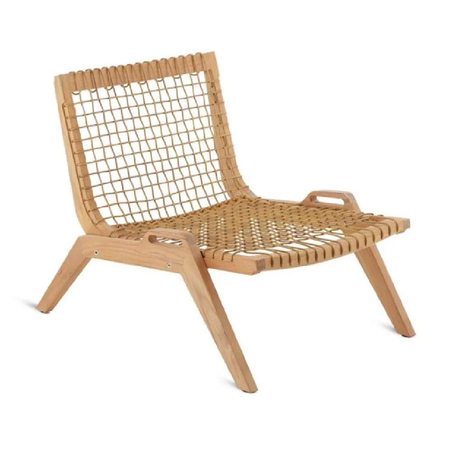 Teak Frame Stackable Lounge Chair | Unopiù Synthesis