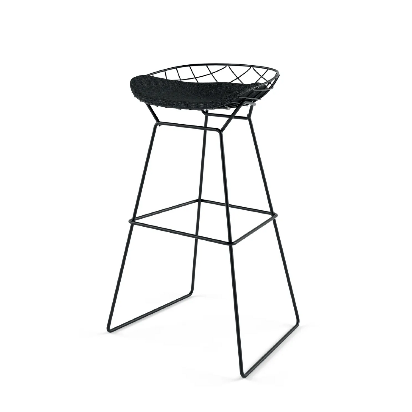 Lacquered Steel Counter Stool | Alias Kobi | Italianfurniture.com