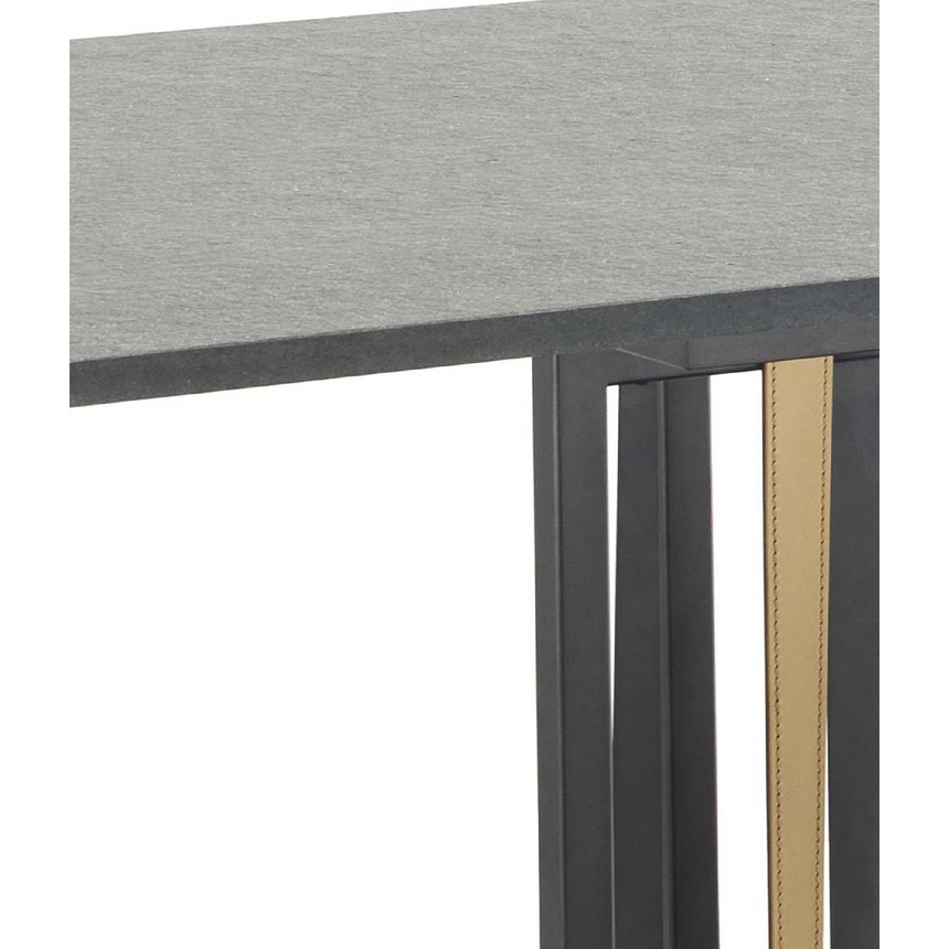 Black Granite Rectangular Meeting Table | Fasem Adele | Italianfurniture.com