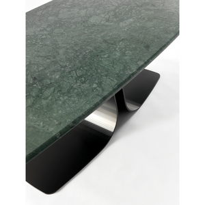 Natural Stone Pedestal Dining Table | Fasem Alan | Italianfurniture.com