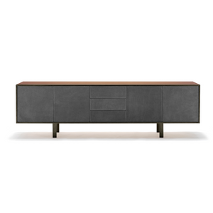 Leather Front Sideboard | Fasem Aliante | Italianfurniture.com