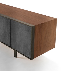 Leather Front Sideboard | Fasem Aliante | Italianfurniture.com