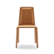 Brown Leather Dining Chair | Fasem Ande | Italianfurniture.com