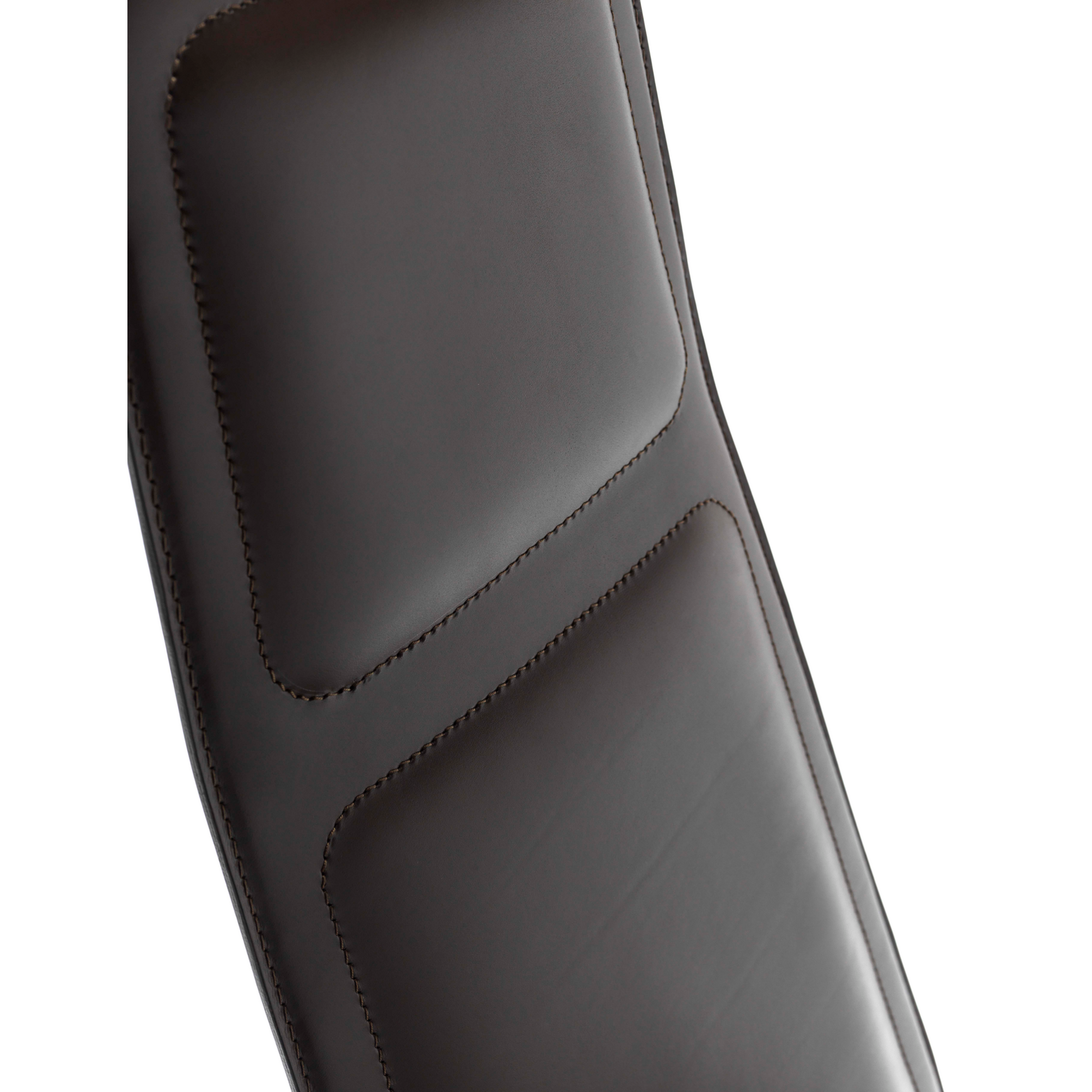 High-Back Leather Dining Chair | Fasem Ande Tall | Italianfurniture.com